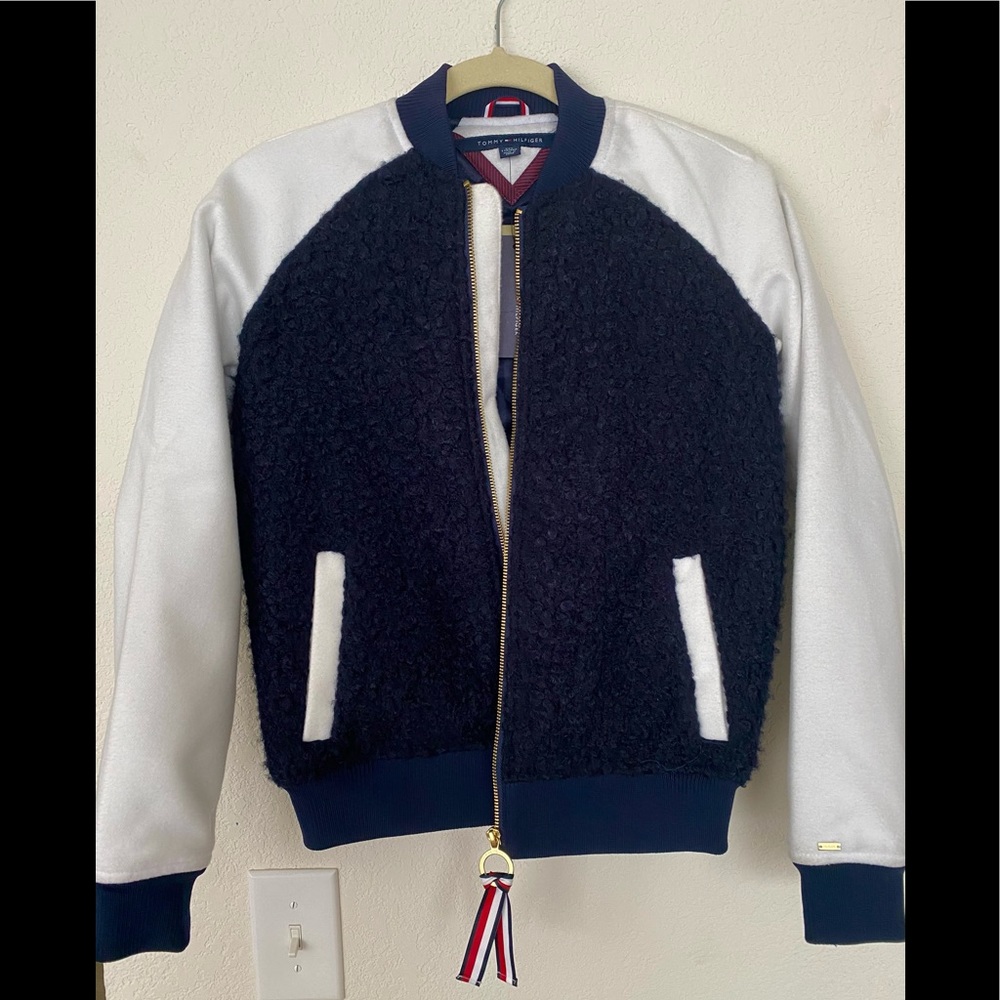 TOMMY HILFIGER Women’s Varsity Jacket Size XXS